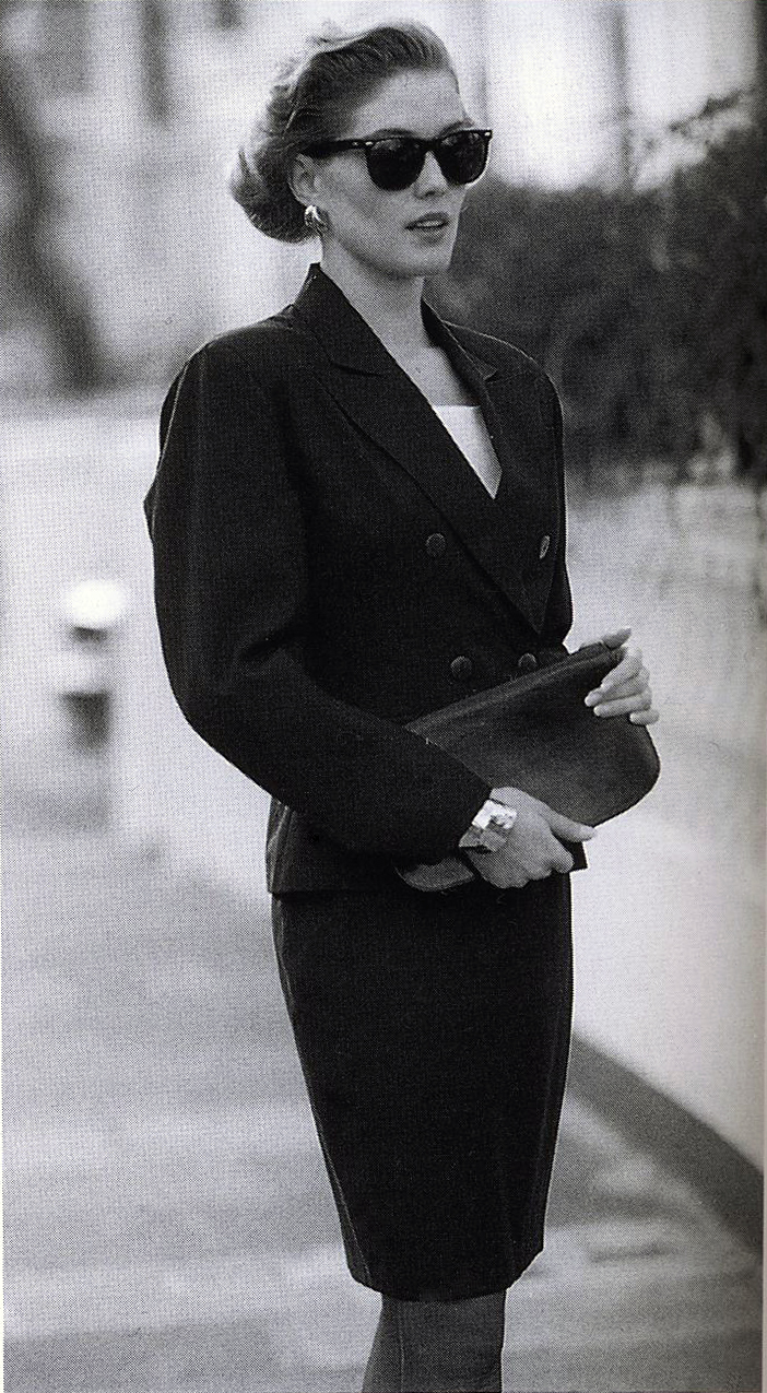 1980s power dressing