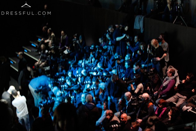 Emporio Armani Fall/Winter 2011/2012 show - photographers Emporio Armani Fall/Winter 2011/2012 show - photographers