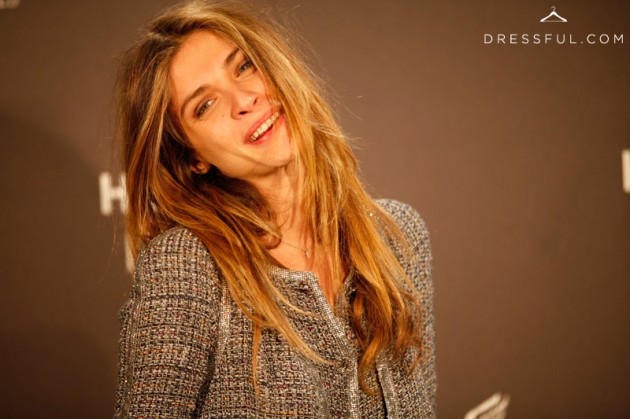 Elisa Sednaoui at Hogan by Karl Lagerfeld party in Paris Elisa Sednaoui at Hogan by Karl Lagerfeld party in Paris