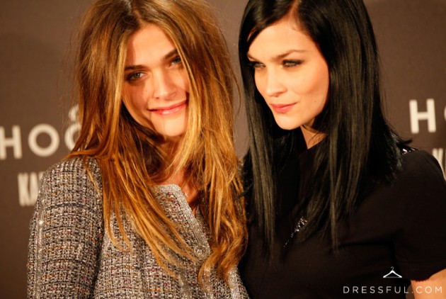 Elisa Sednaoui and Leigh Lezark at Hogan by Karl Lagerfeld party in Paris Elisa Sednaoui and Leigh Lezark at Hogan by Karl Lagerfeld party in Paris