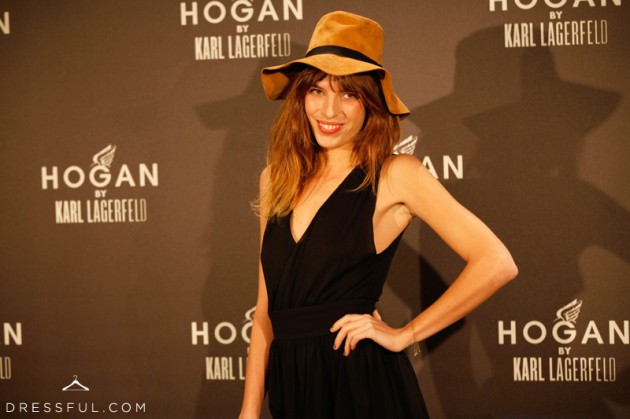 Lou Doillon at Hogan by Karl Lagerfeld party in Paris Lou Doillon at Hogan by Karl Lagerfeld party in Paris