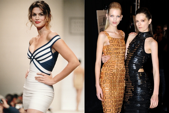 Herve Leger bodycon dresses, photo from nymag.com