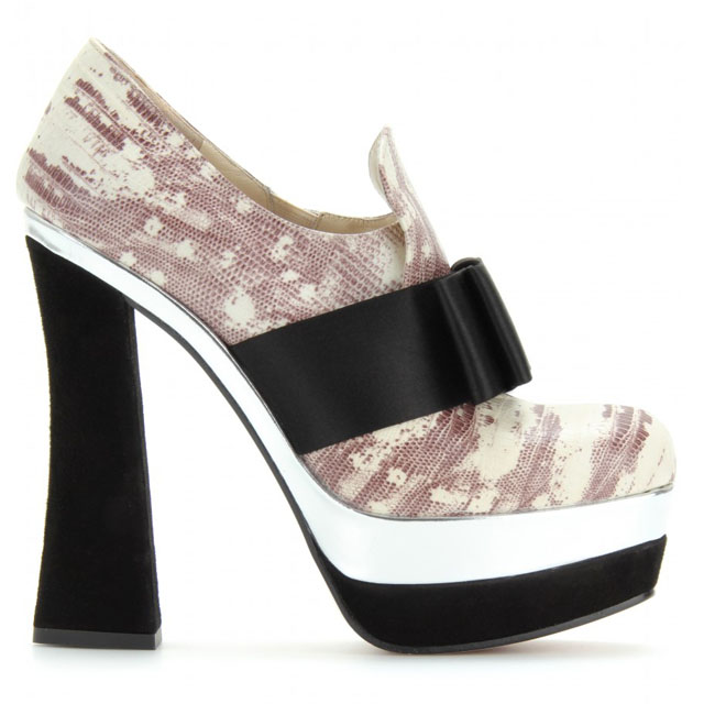 Miu Miu platform pumps