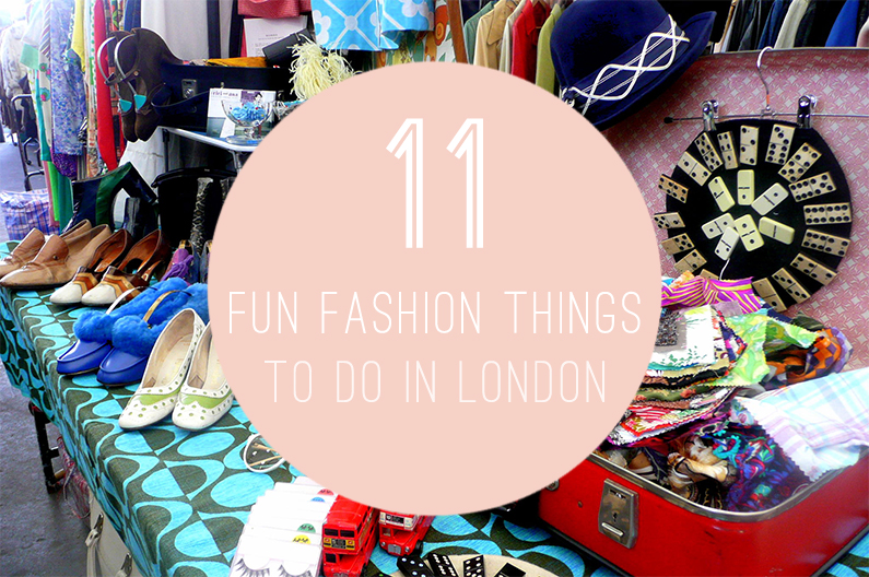 fashion things to do in london